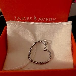James Avery heart hook charm 💖